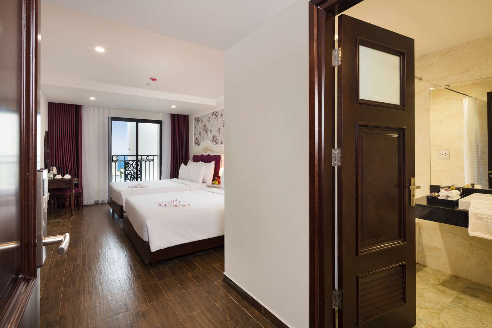 Senior Family With Balcony